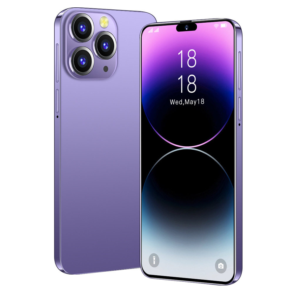 i14proMax跨境低价现货3G安卓1+16GB智能手机6.3寸高清外贸代发