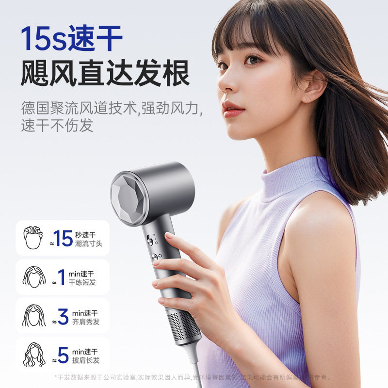 Cross-Border Negative Ion High-Speed Hair Dryer, High-Power Hair Dryer, Household Hair Dryer That Does Not Damage Hair, High-Power Hair Dryer Factory