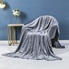 2025 New Plain 200g Flannel Blanket Pure Color Blanket