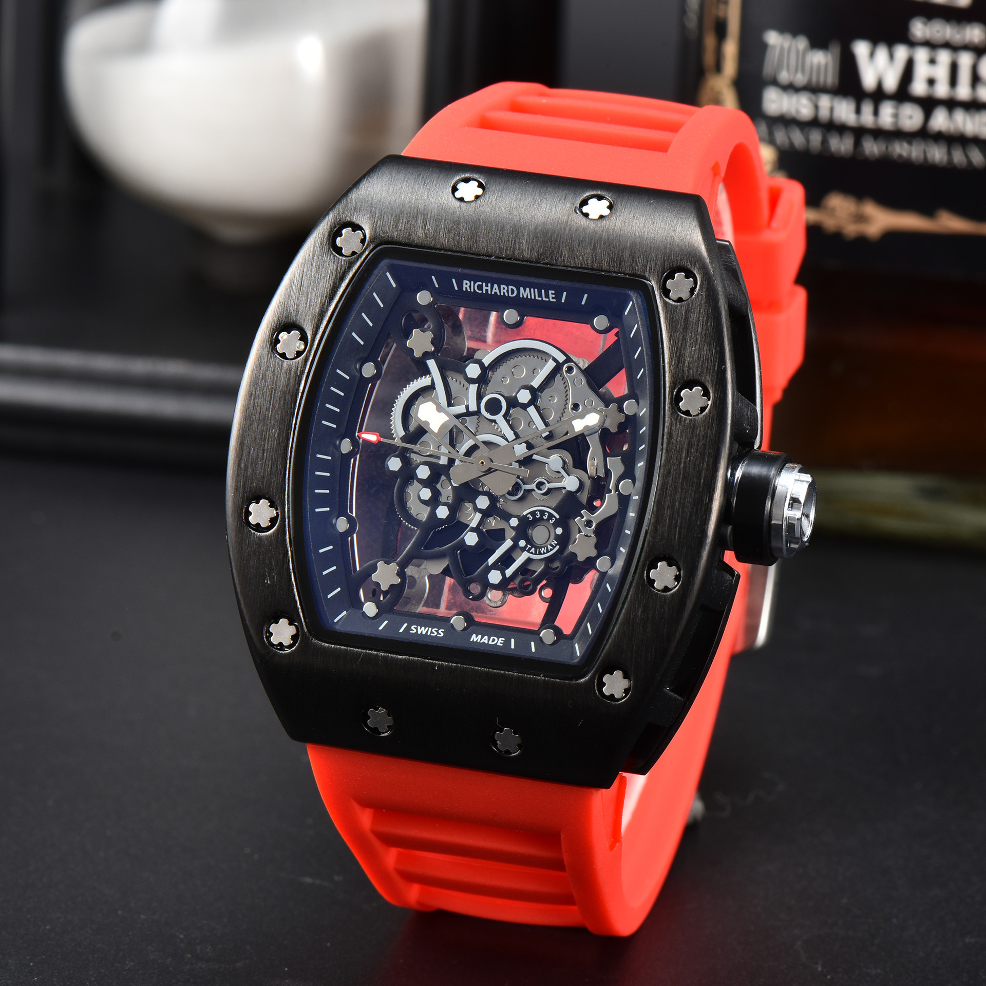 New Richard Six-Pin Cut Out Lettering Hot-Selling Watch Men's and Women's Watch Manufacturer Supply Large Dial 1 O1CN01FDRJkE1jKn0c6RYj3 !!2211633204530 0 cib
