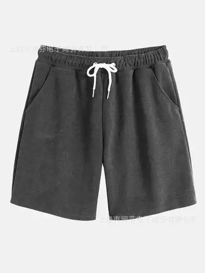 2026 Cross-Border Men's Shorts Summer Men's Loose Straight Beach Pants Fitness Basketball Shorts Men's Loose Shorts