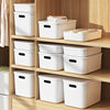 Sundries storage box desktop cosmetics retail toys organizing basket household plastic storage box kitchen organizing box