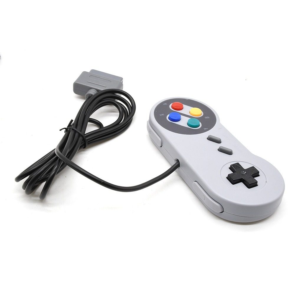Suitable for Super Nintendo Console Controller, Sfc Controller, 16-Bit Game Controller, Snes Tv Game Console Controller