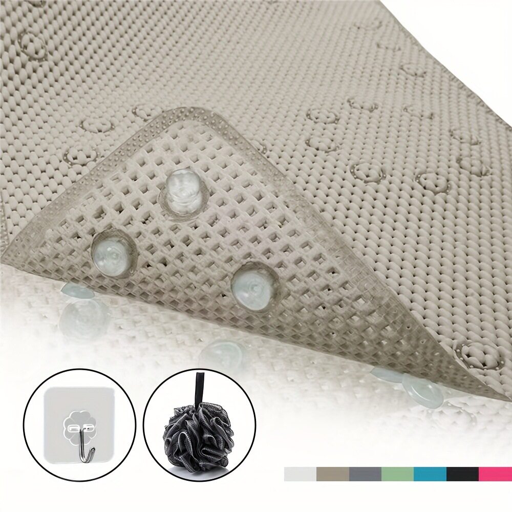 สั่งซื้อนำเข้า ห้องน้ำ Anti-SLIP MAT ดูดถ้วย Anti-SLIP อ่างอาบน้ำโรงแรมครัวเรือน PVC โฟมขายส่งสามารถป้าย 58 ถ้วยดูด จากจีน 1688 taobao alibaba tmall