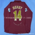 0506 arsenal home long sleeve number 14
