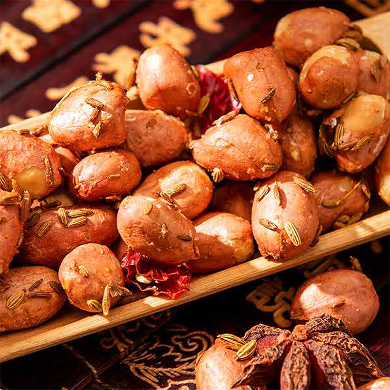 Ziyan Food Baiwei Chicken Peanut 126 g/Bag Herbal Slow Roasted Peanut Wine Snacks Crispy Leisure Instant