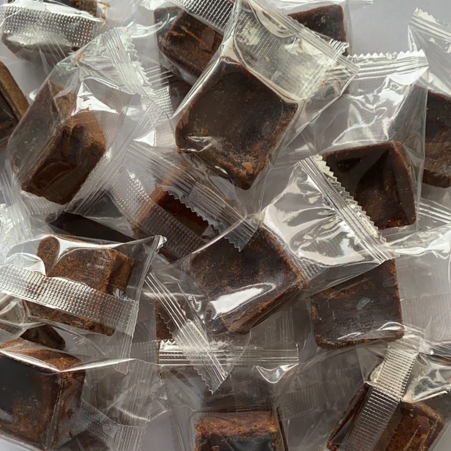 Brown Sugar Ginger Chunks 500g Bagged for Brewing Ginger Tea, Guangxi Traditional Cane Sugar, Health-Preserving Cane Sugar Granules