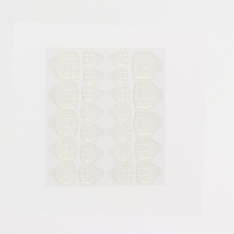 Children's Jelly Glue Yellow Glue Manicure Stickers Ultra-Thin Safe Waterproof High Viscosity Nail Double-Sided Tape Kidsren's Wearable Nail Glue