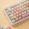 Garden Translucent Pbt Original Sublimation Keycap Korean Russian Arabic German Spanish French