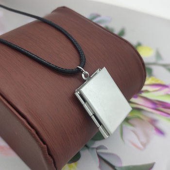 Cursing back to war necklace Huaiyu folding Jade Dongtang sunflower pendant necklace same style open pendant notebook necklace