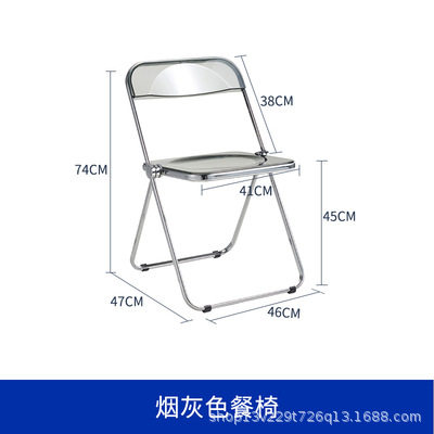 工业风不锈钢圆桌咖啡厅亚克力ins网红椅子奶茶店商用餐桌椅组合