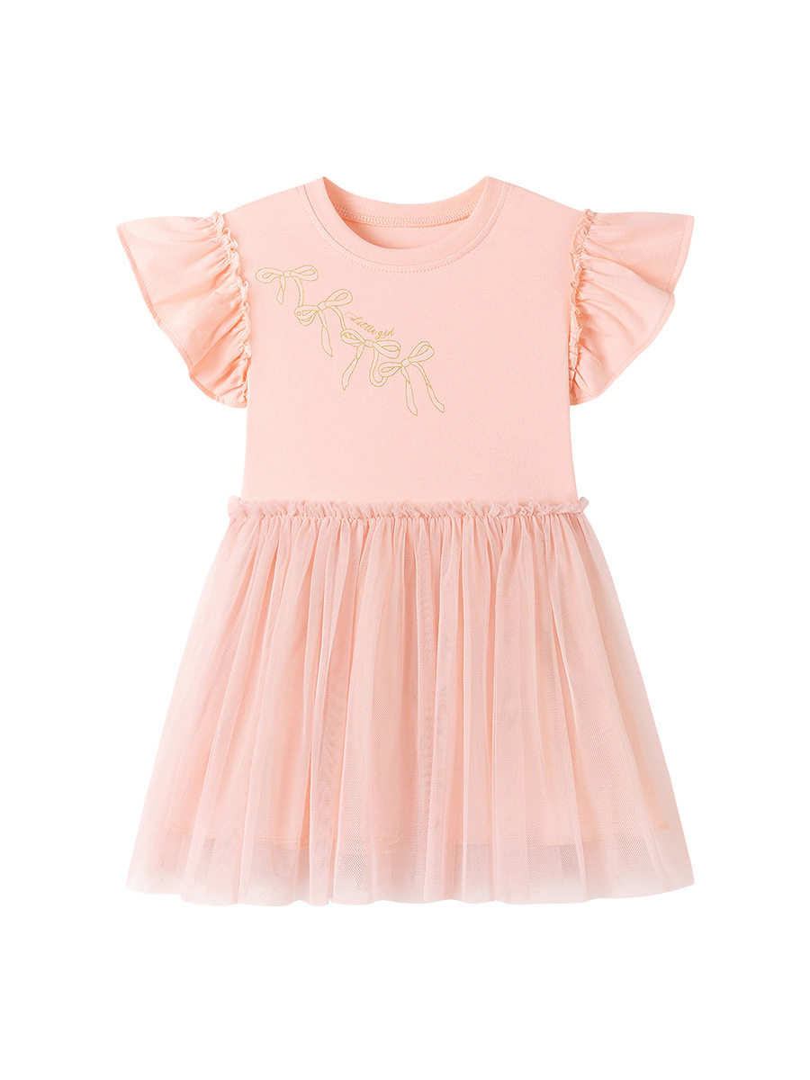 Girls' Dress, Summer Tulle Kids' Dress, [Style] Children's Dress