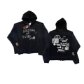 Washed black-13-6014-sweatshirt-cardigan