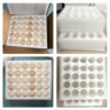 Pearl Cotton Egg Tray 30 Pieces Thickeneded Bubble Wrap Household Egg Box Food Grade Buffer Express Packaging Epe