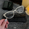 Hot-Selling Butterfly Frame Glasses Frame Women's Tr Frame Face-Showing Small Glasses Frame Trendy Street Frame Photo Frame 2334