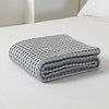 Nordic Style Pure Cotton Waffle Blanket Nap Blanket Light Luxury Four Seasons Universal ins Sofa Solid Color Casual Blanket Wholesale