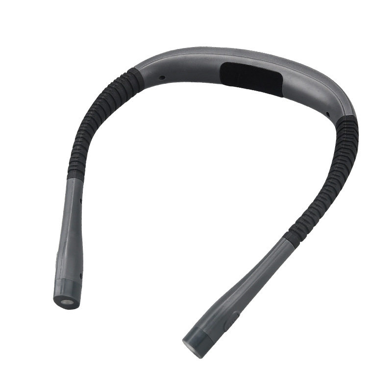 Cross-border Amazon USB three-color folding double-headed hose adjustable eye protection reading lamp hanging neck lamp manufacturer patent