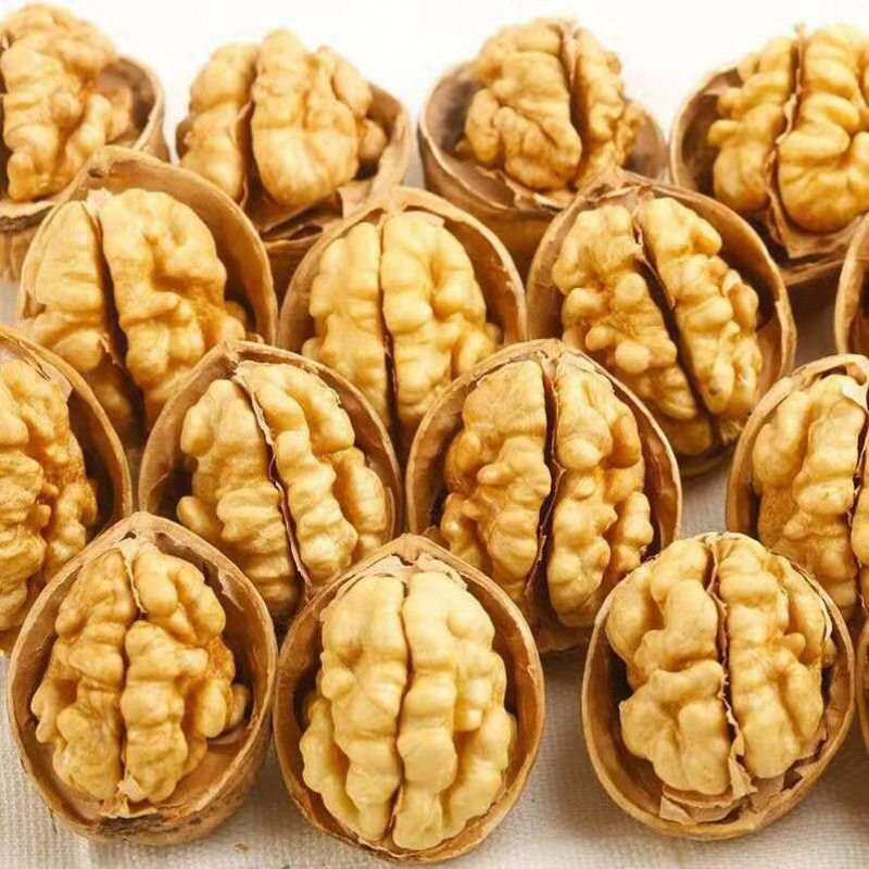5 New Xinjiang Pregnant Women's Nuts Walnuts 0g 5kg Pack Aksu Paper Skin Wholesale Thin Skin Walnut Dried Fruit Snacks