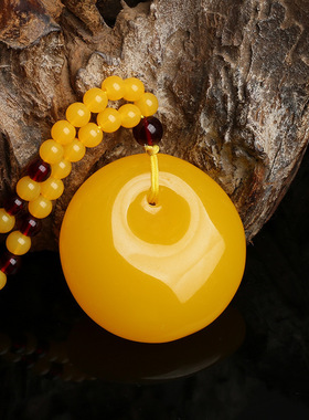 荧光蜜蜡百搭时尚毛衣链