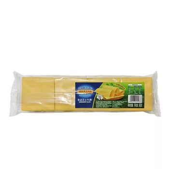 Baijifu Bairui Cheese Cheddar Yellow Cheese Slices 960g Cheese Cheese Slices Burger Baking Ingredients Large Packaging Commercial