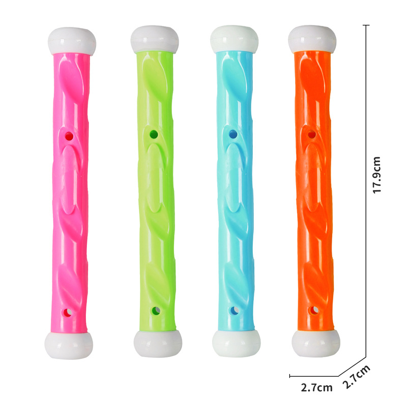 跨境亚马逊戏水潜水玩具儿童游泳池寻宝潜水鱼雷水环钻石套装玩具