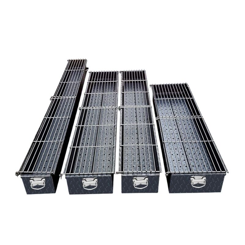 Bbq Grill Charcoal Commercial Stall Night Market Commercial Barbecue Rack Commercial Stall Large Stove Outdoor Thickened Household