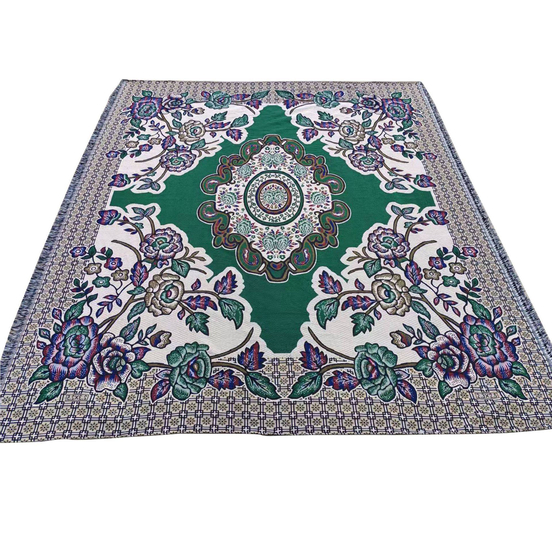 Thread Blanket Cotton Knitted Blanket Thin Bed Sheets Ethnic Style Summer Flowing Casual Blanket Thread Blanket Bed Sheets Picnic Blanket Mat