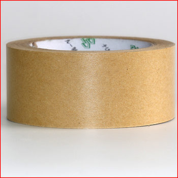 Factory Direct Sales Yilin Kraft Paper Tape Self-Adhesive Sealing Tape Water-Free Kraft Paper Tape Wholesale Sealing High Adhesion