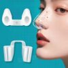 Nasal Septum Deviation Corrector, Nostril Support Device, Silicone Nostril Dilator for Post-Nose Augmentation Surgery to Stop Snoring