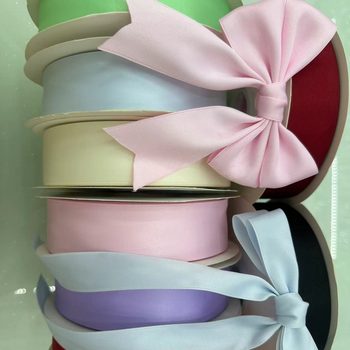 Korean Polyester Cotton Ribbon Bow Ribbon Hair Accessories DIY Gift Packaging Ribbon Clothing Material Accessories Ribbon