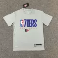 76ers 2 Gray [Quick-Dry Short Sleeve]