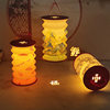 Creative Gifts Mid-Autumn Festival Satchel Lanterns Lantern Festival Spring Festival Projection Lanterns Foldableing Table Lamps Night Lights New Year Gifts