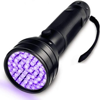 Cross-border exclusive 51LED purple flashlight 51UV395NM UV purple flashlight currency