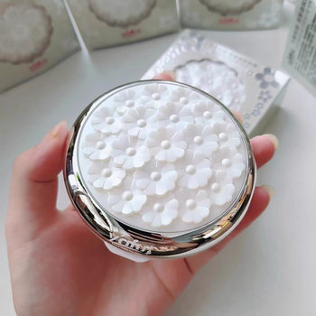 Yafu Yafu Powder Cake Double Lasting Dual-purpose Powder Cake Dry Powder Flash Powder Cream Moisturizing Makeup Concealer Dry and Wet 1113