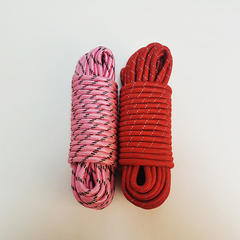 Manufacturer Wholesale Rope Net Clothesline Synthetic Fiber Drying Rope Quilt Rope Clothes Hanging Rope Indoor and Outdoor Thickened Windproof 150g Rope Binding Rope