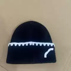 Women's Autumn and Winter Woolen Hat, Warm and Windproof Cold Hat, Versatile Letter Knitted Hat, Outdoor Fashion High-End Baotou Hat