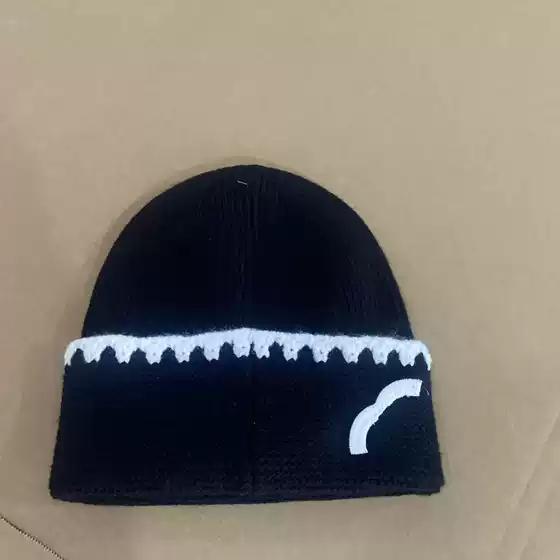 Women's Autumn and Winter Woolen Hat, Warm and Windproof Cold Hat, Versatile Letter Knitted Hat, Outdoor Fashion High-End Baotou Hat
