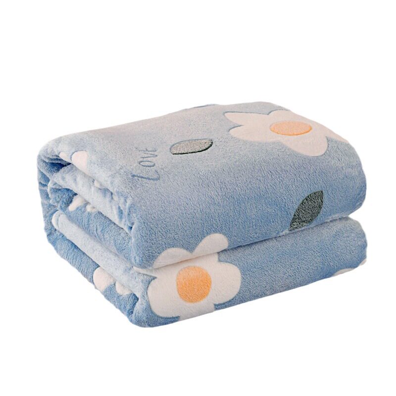 Snowflake velvet printed blanket flannel coral velvet cloud mink velvet milk velvet office gift lunch break blanket wholesale