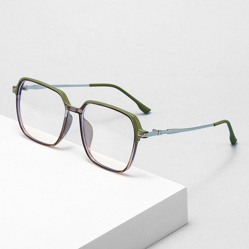 Korean Version Trendy Internet Celebrity Glasses Frame Tr90 Myopia Glasses Frame Computer Eye Protection Anti-Blue Light Glasses Manufacturer Wholesale