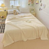 Winter Rabbit Plush Thickeneded Warm Bed Sheets Blanket Flannel Milk Velvet Home Dormitory Multi-Functional Plush Blanket