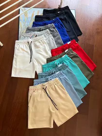 2024Dirll Style Techfleece Men's Knitted Side-Sealed Sports Casual Shorts Five-Point Shorts Short Style