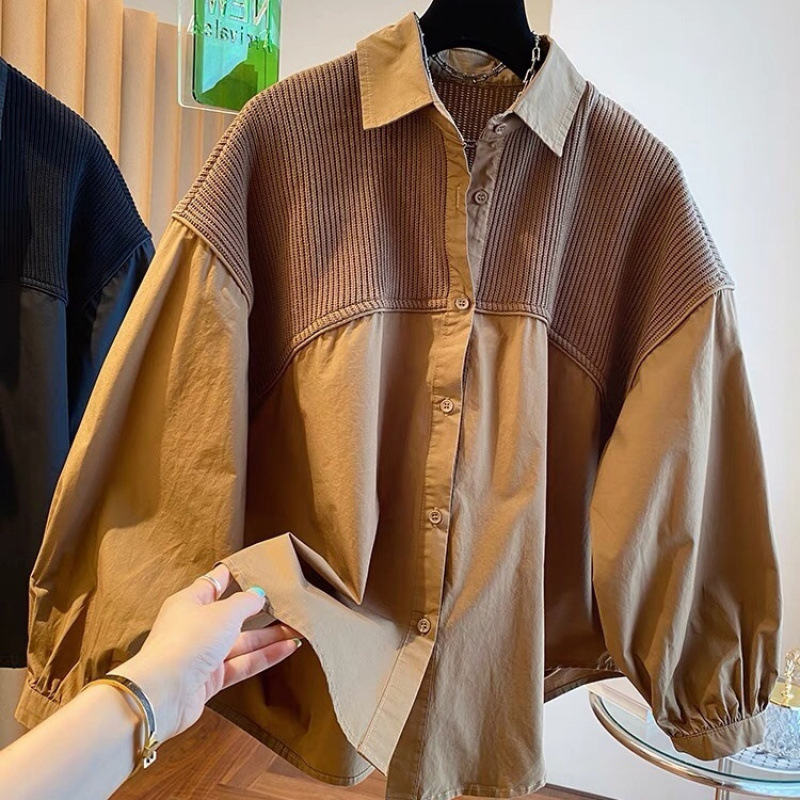 (Mới) Mã A9608 Giá 830K: Áo Sơ Mi Nữ Chtyai Áo Len Cả Bộ 2 Món Hàng Mùa Xuân Thu Đông Thời Trang Nữ Chất Liệu G03 Sản Phẩm Mới, (Miễn Phí Vận Chuyển Toàn Quốc).