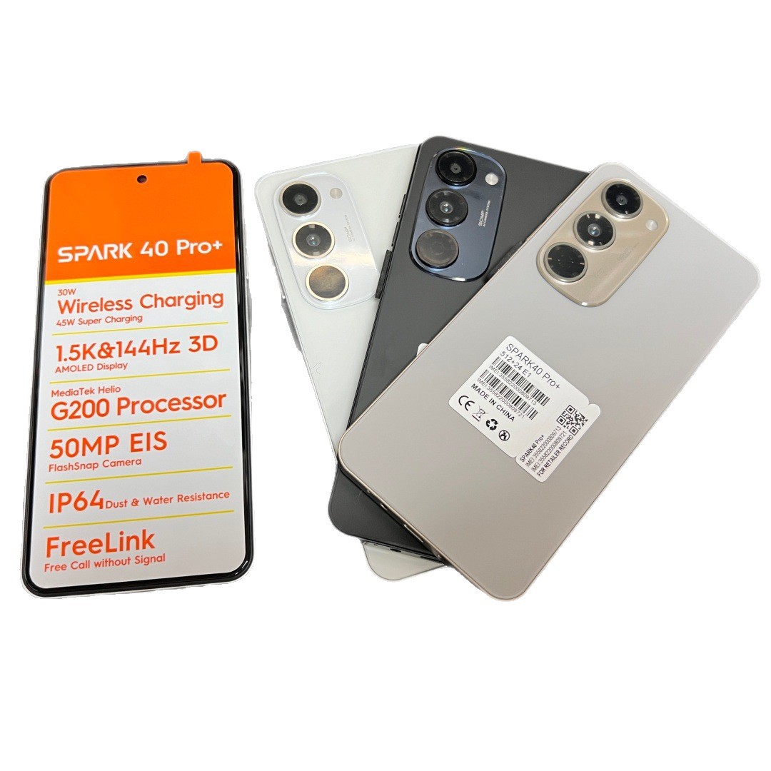 HOT SELL跨境热销Spark40 Pro+ 6.8寸安卓智能手机24+512手机批发