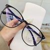 New Korean Style Retro Men's and Women's Square Myopia Glasses Frame Internet Celebrity Street Photography Plain Street Photography Flat Glasses Frame