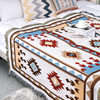 Cross-border foreign trade camping blanket moisture-proof picnic mat Jacquard tapestries all-inclusive sofa napkin cover line blanket dustproof sofa blanket