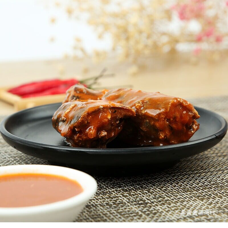 Shanghai Meilin Tomato Sauce Canned Sardines 425g Date Fresh Tomato Fish Seafood Canned Ready-To-Eat Meal