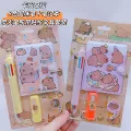 Capybara 8-color pen stationery set