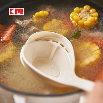 286AAA Japan Original Convenient Spoon Hot Pot Leakage Spoon Aggressive Leakage Nylon Spoon