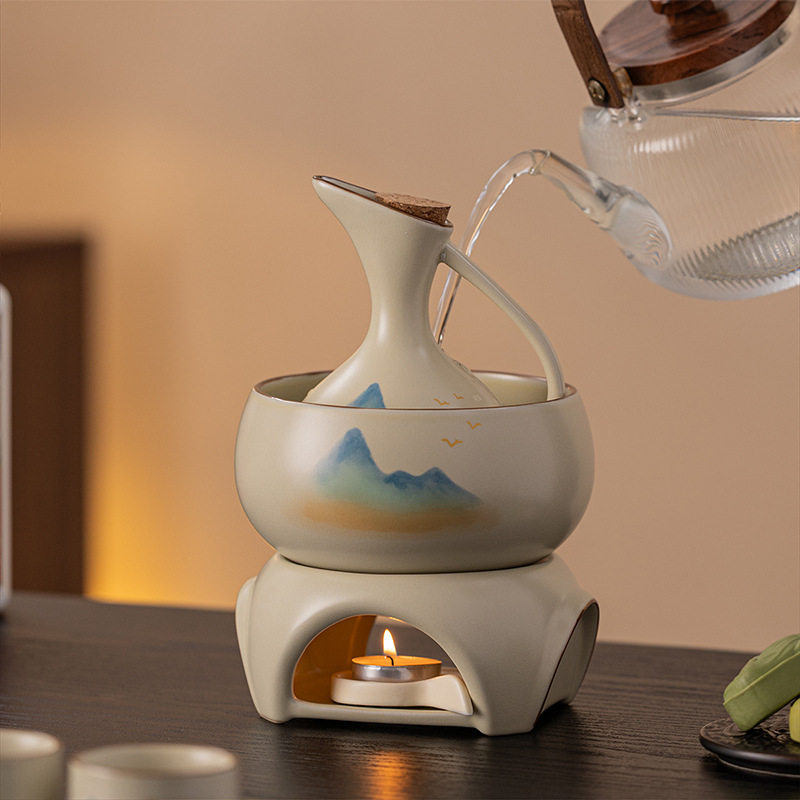 Gifts for Elders, Wine Warmers for Fathers, Teachers and Leaders, Wine Warmers, Wine Warmers, Sake, Chinese-Style Retirement Gifts