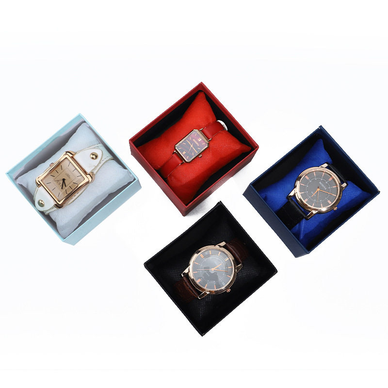 Heaven and Earth Cover Watch Carton with Watch Pillow Watch Display Box Factory Ready Gift Watch Packaging Box